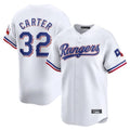 Jamed T.Rangers #32 Evan Carter Player White Home Limited Stitched Jerseys