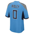 Jamed T.Titans #0 Calvin Ridley Player Light Blue Home Game Stitched Jerseys