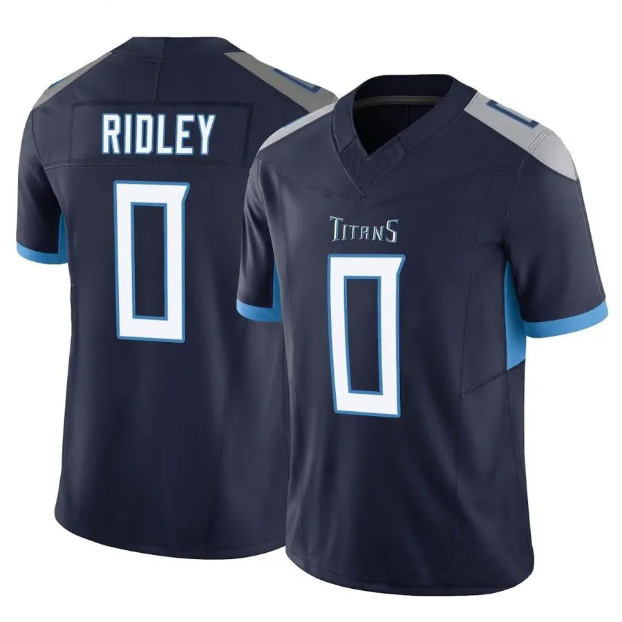 Jamed T.Titans #0 Calvin Ridley Player Navy Vapor F.U.S.E. Limited Stitched Jerseys