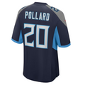 Jamed T.Titans #20 Tony Pollard Navy Game Player Jersey Stitched Jersey