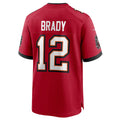 Jamed TB.Buccaneers #12 Tom Brady Player Red Home Game Stitched Jerseys