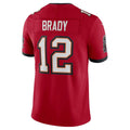 Jamed TB.Buccaneers #12 Tom Brady Player Red Vapor F.U.S.E. Limited Stitched Jerseys