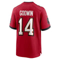 Jamed TB.Buccaneers #14 Chris Godwin Jr. Player Red Game Home Stitched Jerseys