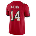 Jamed TB.Buccaneers #14 Chris Godwin Jr. Player Red Vapor Limited Stitched Jerseys
