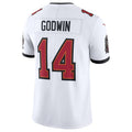 Jamed TB.Buccaneers #14 Chris Godwin Jr. Player White Vapor Limited Stitched Jerseys