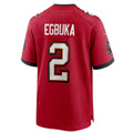 Jamed TB.Buccaneers #2 Emeka Egbuka Player Red Home Game Stitched Jerseys
