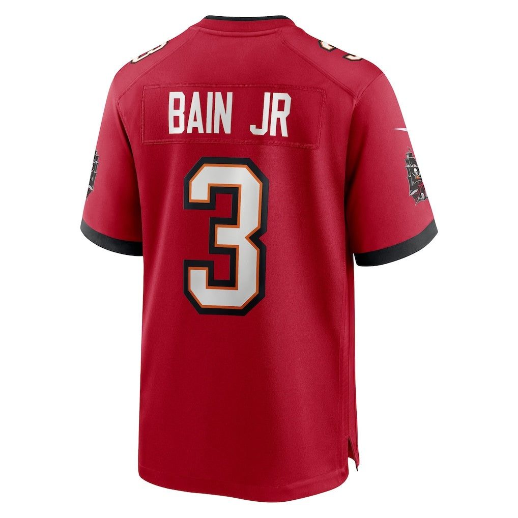 Jamed TB.Buccaneers #3 Rueben Bain Jr. Red 2026 Draft First Round Pick No. 15 Team Game Stitched Jerseys