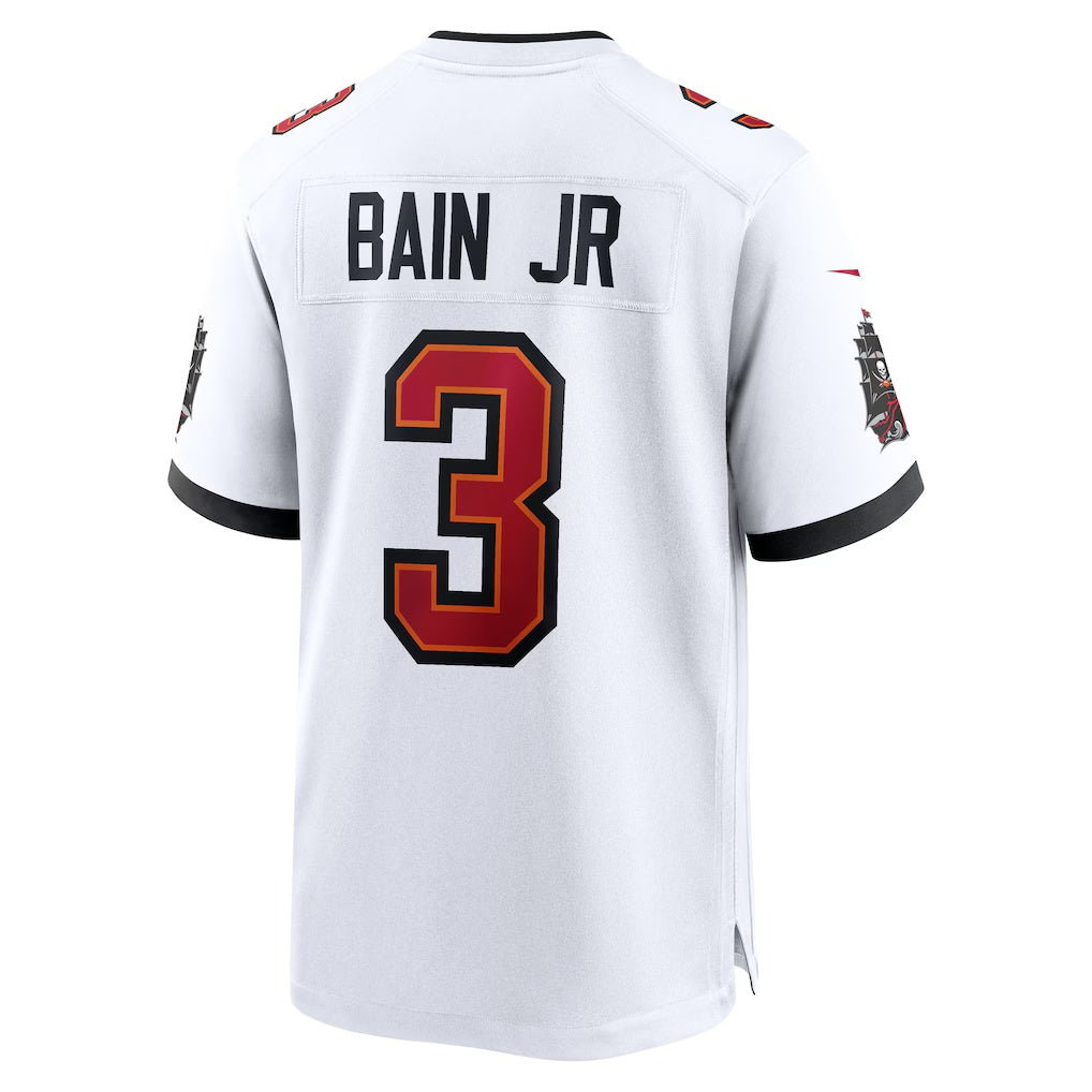 Jamed TB.Buccaneers #3 Rueben Bain Jr. White Game Stitched Jerseys