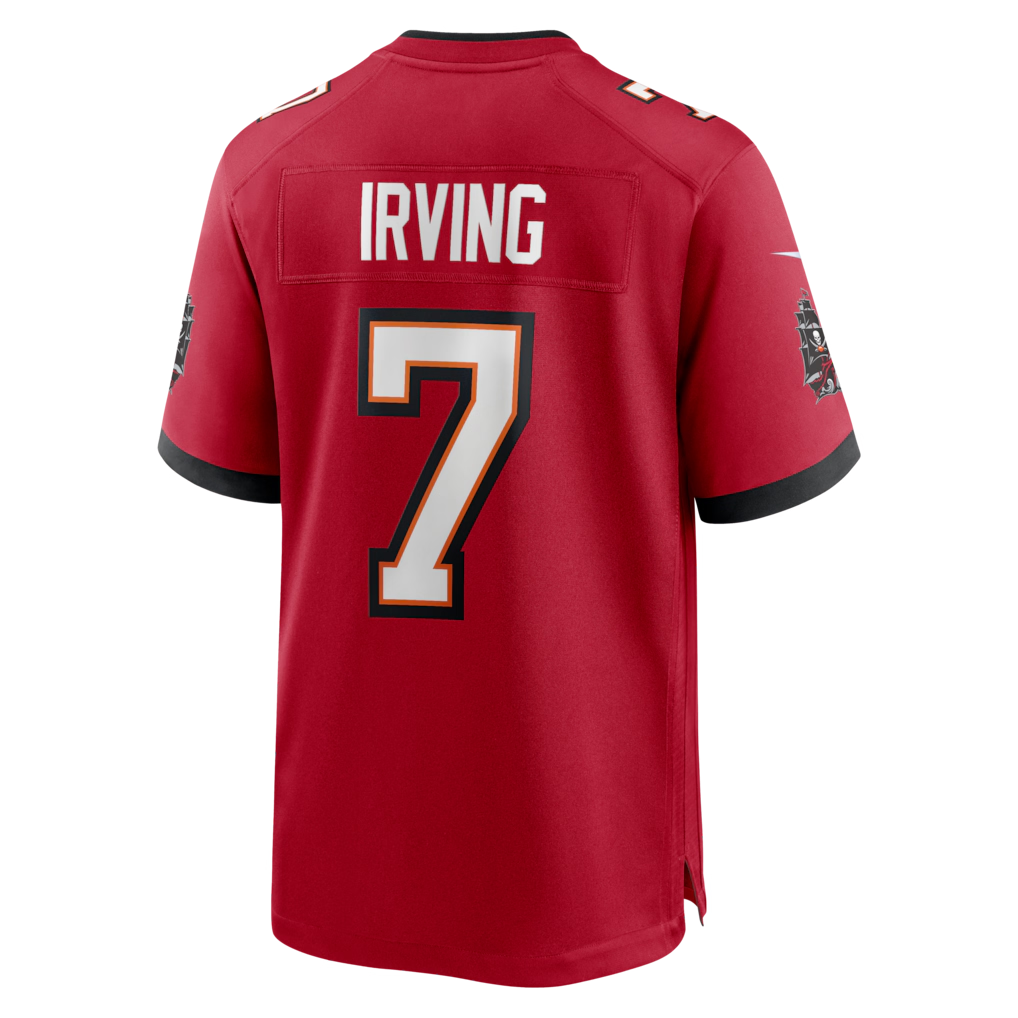 Jamed TB.Buccaneers #7 Bucky Irving Red Game Stitched Jerseys