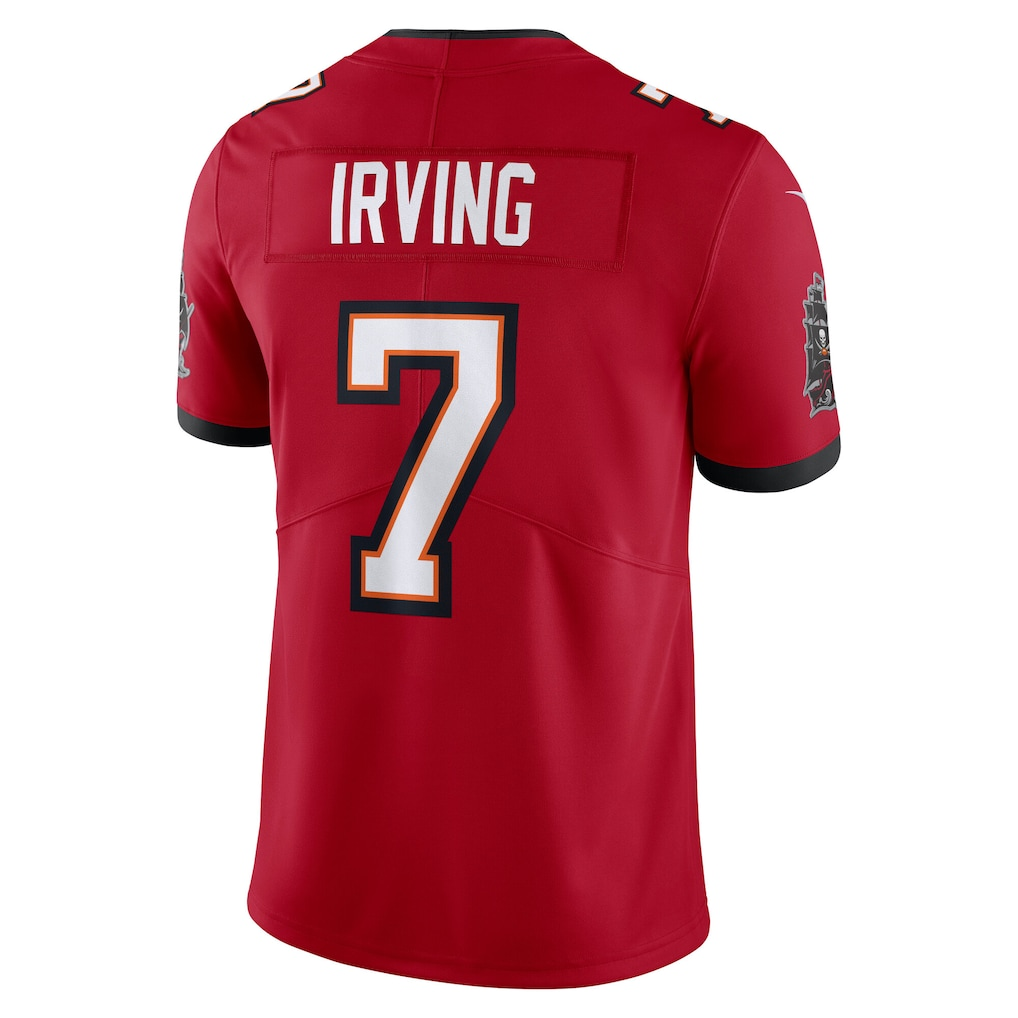 Jamed TB.Buccaneers #7 Bucky Irving Red Vapor Untouchable Stitched Limited Jerseys