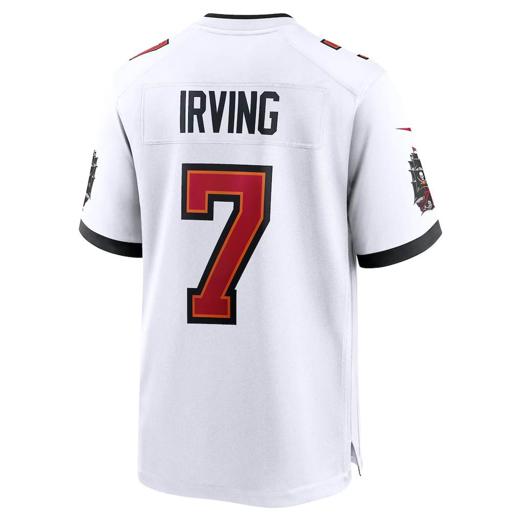 Jamed TB.Buccaneers #7 Bucky Irving White Game Stitched Jerseys