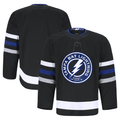 Jamed TB.Lightning Black Alternate Authentic Pro Jerseys