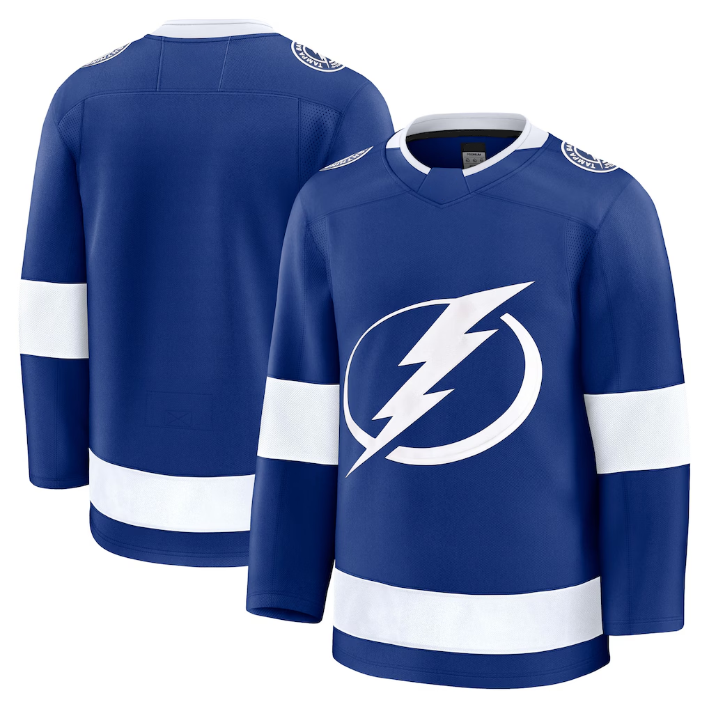 Jamed TB.Lightning Blue Home Premium Jerseys