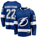 Jamed TB.Lightning #22 Oliver Bjorkstrand Blue Home Breakaway Jerseys