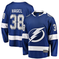 Jamed TB.Lightning #38 Brandon Hagel Blue Home Breakaway Player Jerseys