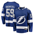 Jamed TB.Lightning #59 Jake Guentzel Blue Home Premier Breakaway Player Jerseys