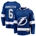 Jamed TB.Lightning #6 Nick Abruzzese Blue Home Breakaway Jerseys
