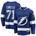 Jamed TB.Lightning #71 Anthony Cirelli Blue Home Breakaway Player Jerseys