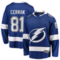 Jamed TB.Lightning #81 Erik Cernak Blue Home Breakaway Player Jerseys