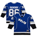 Jamed TB.Lightning #86 Nikita Kucherov Blue 2013-14 Power Play Jerseys