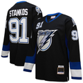 Jamed TB.Lightning #91 Steven Stamkos Mitchell & Ness Black 2008?09 Power Play Jerseys