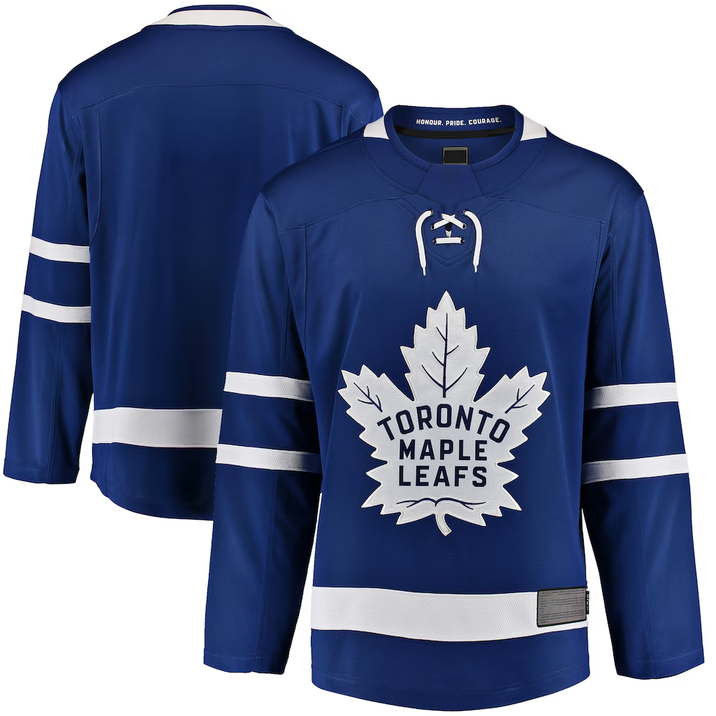 Jamed T.Maple Leafs Blue Breakaway Home Jerseys
