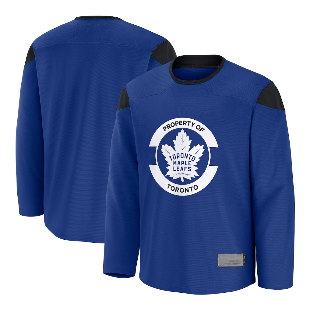 Jamed T.Maple Leafs Royal Practice Jerseys