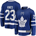 Jamed T.Maple Leafs #23 Matthew Knies Blue Home Premier Breakaway Player Jerseys