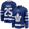 Jamed T.Maple Leafs #25 Brandon Carlo Blue Home Breakaway Jerseys