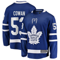 Jamed T.Maple Leafs #53 Easton Cowan Blue Home Breakaway Jerseys