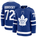 Jamed T.Maple Leafs #72 Sergei Bobrovsky Blue Home Premium Jerseys