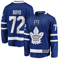 Jamed T.Maple Leafs #72 Travis Boyd Blue Home Breakaway Jerseys