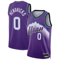 Jamed U.Jazz #0 Taylor Hendricks Purple Swingman Jerseys - Icon Edition