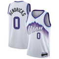 Jamed U.Jazz #0 Taylor Hendricks White Swingman Jerseys - Association Edition