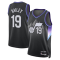 Jamed U.Jazz #19 Ace Bailey Black Swingman Player Jerseys - Statement Edition