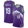 Jamed U.Jazz #19 Ace Bailey Purple Swingman Jerseys - Icon Edition