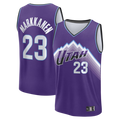 Jamed U.Jazz #23 Lauri Markkanen Fanatics Purple Fast Break Replica Jerseys - Icon Edition