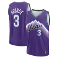 Jamed U.Jazz #3 Keyonte George Fanatics Purple Fast Break Replica Jerseys - Icon Edition