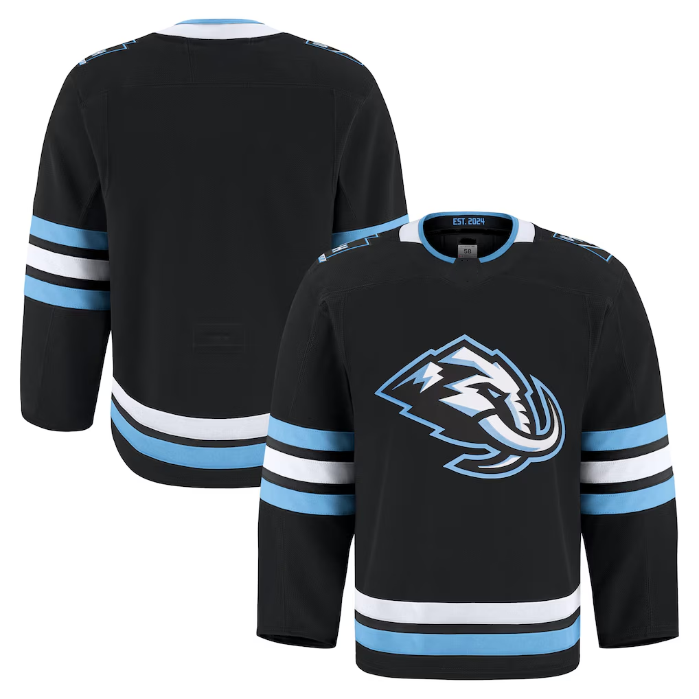 Jamed U.Mammoth Black Home Authentic Pro Jerseys