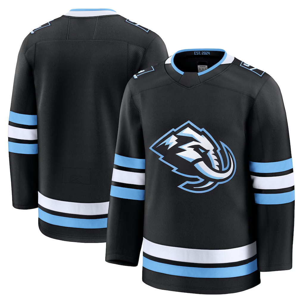 Jamed U.Mammoth Black Home Premium Jerseys