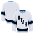Jamed U.Mammoth White Away Authentic Pro Jerseys