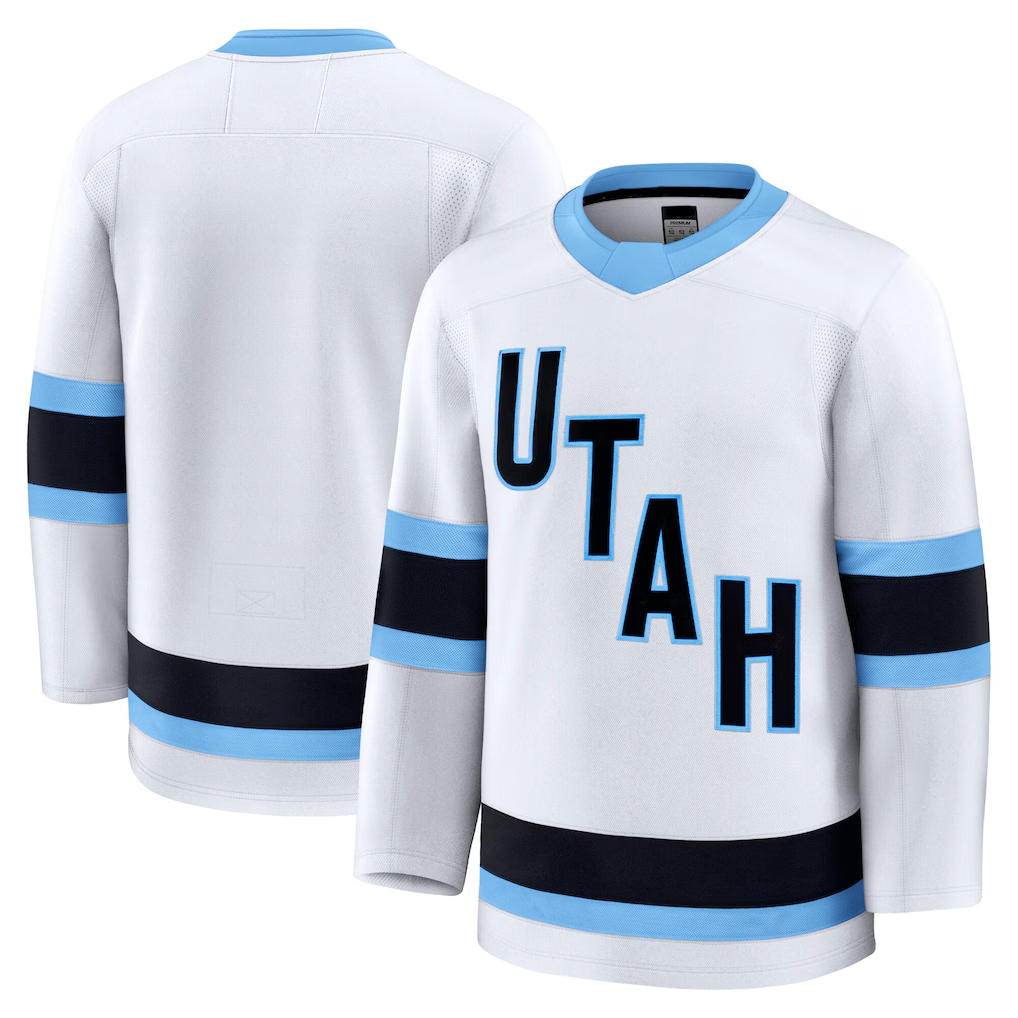 Jamed U.Mammoth White Away Premium Jerseys