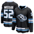 Jamed U.Mammoth #52 MacKenzie Weegar Black Home Breakaway Jerseys