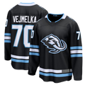 Jamed U.Mammoth #70 Karel Vejmelka Black Home Breakaway Jerseys
