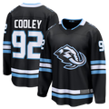 Jamed U.Mammoth #92 Logan Cooley Black Home Breakaway Jerseys