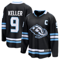 Jamed U.Mammoth #9 Clayton Keller Black Home Breakaway Jerseys