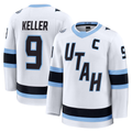 Jamed U.Mammoth #9 Clayton Keller White Away Premium Player Jerseys