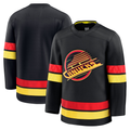 Jamed V.Canucks Black Alternate Premium Jerseys