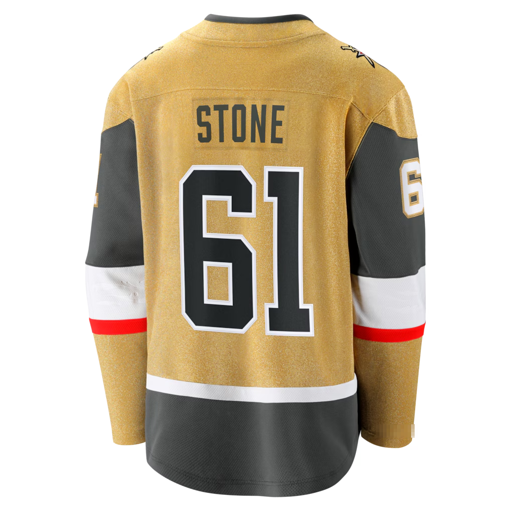 Jamed V.Golden Knights #61 Mark Stone Gold 2026 Stanley Cup Final Breakaway Jerseys