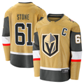 Jamed V.Golden Knights #61 Mark Stone Gold Home Breakaway Jerseys